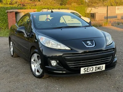 Used Peugeot 207 Active 2013 Black Cabriolet