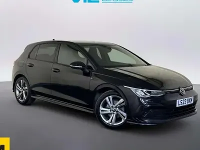 Used VW Golf VIII R-line 150 HP (110 kW) 2023 Black Hatchback