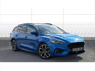 Used Ford Focus ST-Line X 120 HP (88 kW) 2020 Blue Estate
