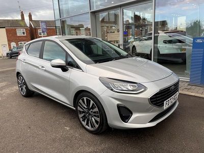 Used Ford Fiesta Titanium X 125 HP (91 kW) 2023 Silver Hatchback