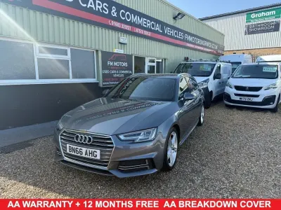 Used Audi A4 S-Line 190 HP (139 kW) 2017 Grey Estate