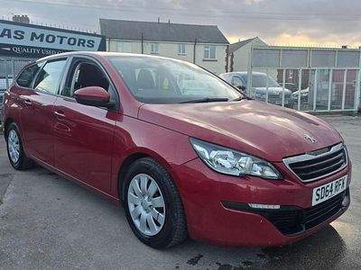 Used Peugeot 308 SW Access 115 HP (84 kW) 2014 Red Estate