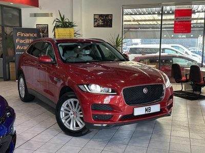 Used Jaguar F-Pace Portfolio 180 HP (132 kW) 2017 Red SUV
