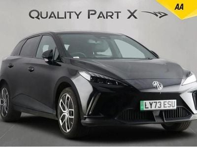 Used MG MG4 EV Trophy 150 kW (204 HP) 2023 Black Hatchback