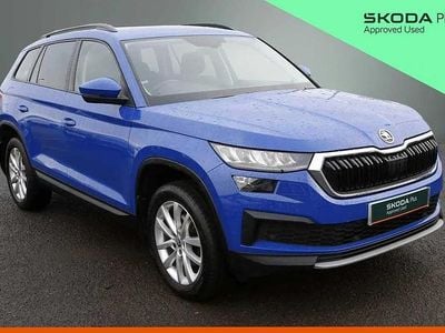 Energy blue Used 2022 Skoda Kodiaq SE SUV | £18,650 (Super price)