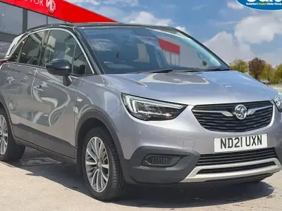Used Vauxhall Crossland X 110 HP (80 kW) 2020 Grey SUV