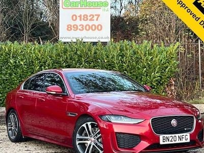Used Jaguar XE R-Dynamic 180 HP (132 kW) 2020 Red Sedan
