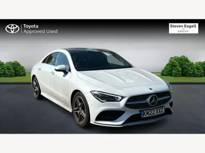 Used Mercedes CLA250 AMG Line Premium Plus 224 HP (164 kW) 2022 White Sedan