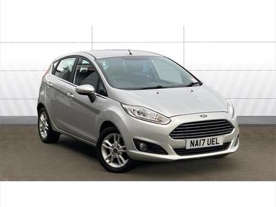 Used Ford Fiesta Zetec 82 HP (60 kW) 2017 Silver Hatchback