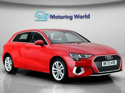 Used Audi A3 Sportback Sport 150 HP (110 kW) 2020 Red Hatchback