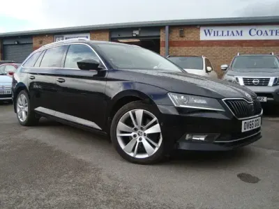 Used Skoda Superb SE L Executive 2015 Black Estate
