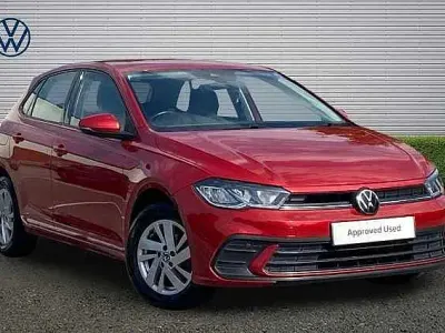 Used VW Polo Life 95 HP (69 kW) 2021 Red Hatchback