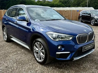 Used BMW X1 xLine 189 HP (139 kW) 2018 Blue SUV