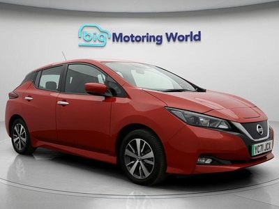 Red Used 2021 Nissan Leaf Acenta Hatchback | £8,600 (Good price)