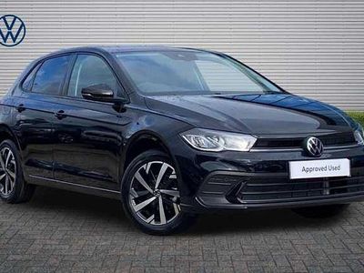 Used VW Polo Match 95 HP (69 kW) 2025 Black Hatchback