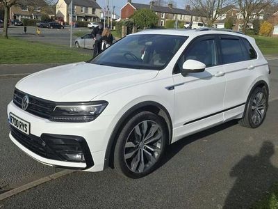 Used VW Tiguan R-line 150 HP (110 kW) 2017 White SUV
