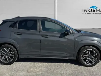 Used Hyundai Kona N Line 120 HP (88 kW) 2023 Dark penta metal SUV