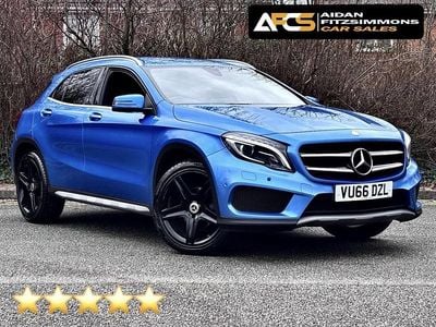 Used Mercedes GLA200 AMG line 136 HP (100 kW) 2016 Blue SUV