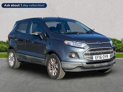 Grey Used 2016 Ford Ecosport Zetec SUV | £7,492 (Fair price)