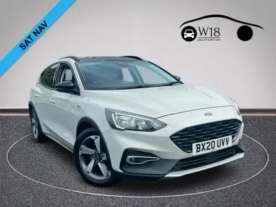 Used Ford Focus Active 125 HP (91 kW) 2020 White Hatchback