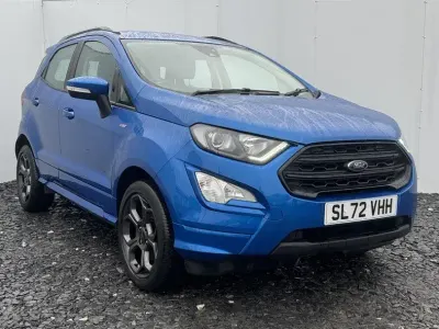 Used Ford Ecosport ST-Line 125 HP (91 kW) 2022 Blue SUV