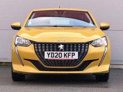 Yellow Used 2020 Peugeot 208 Active Hatchback | £11,295 (Fair price)