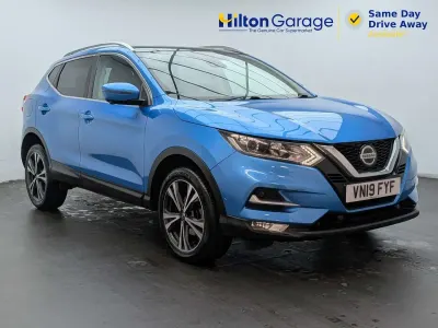 Used Nissan Qashqai N-Connecta 115 HP (84 kW) 2019 Blue SUV