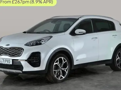 Used Kia Sportage GT-Line 177 HP (130 kW) 2021 White SUV