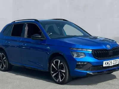 Used Skoda Kamiq Monte Carlo 116 HP (85 kW) 2025 Blue SUV