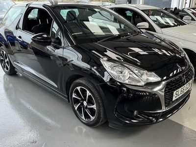 Used DS Automobiles DS3 Chic 2016 Black Hatchback
