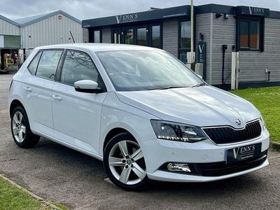 Used Skoda Fabia SE L 110 HP (80 kW) 2015 White Hatchback