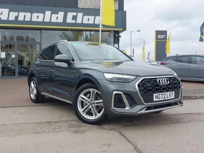 Begagnad Audi Q5 S-Line 204 HK (150 kW) 2022 Grå SUV