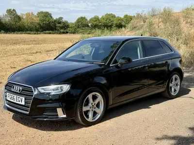 Used Audi A3 2016 Black Hatchback