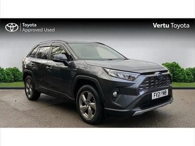 Grey Used 2021 Toyota RAV4 Hybrid Design SUV | £24,749 (Good price)