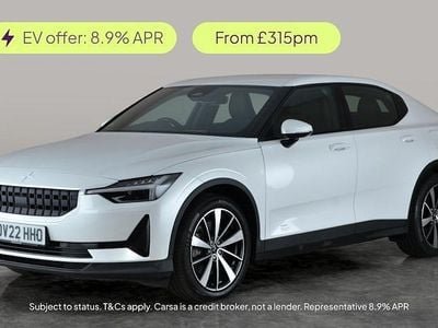 White Used 2022 Polestar 2 Standard Range Single Motor Hatchback | £18,129 (Good price)