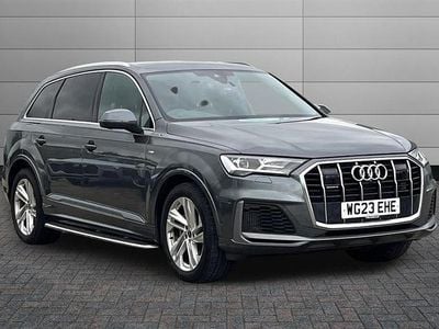 Used Audi Q7 S-Line 340 HP (250 kW) 2023 Daytona grey SUV