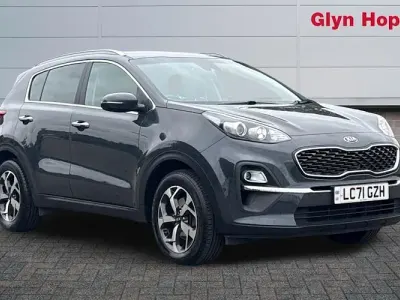 Used Kia Sportage 136 HP (100 kW) 2021 Brown SUV