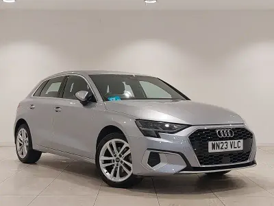 Used Audi A3 Sport 110 HP (80 kW) 2023 Silver Sedan