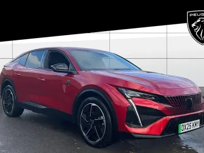Used Peugeot e-408 GTi 158 kW (215 HP) 2025 Red SUV