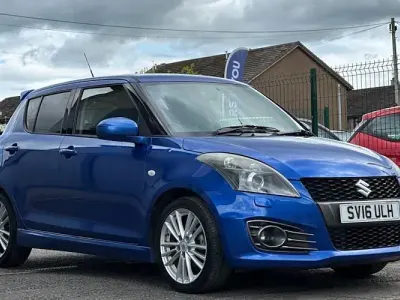 Used Suzuki Swift Sport 136 HP (100 kW) 2016 Blue Hatchback