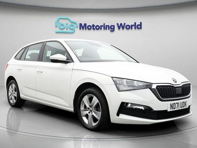 White Used 2021 Skoda Scala SE Hatchback | £10,600 (Fair price)