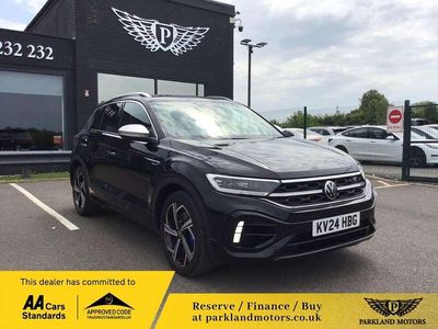 Black Used 2024 VW T-Roc R SUV | £31,495 (Fair price)