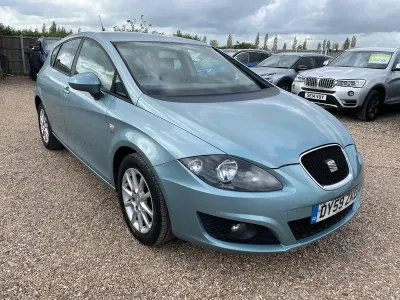 Usado Seat Leon SE 2009 Azul Citadino