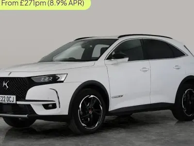 Used DS Automobiles DS7 Crossback Performance Line Plus 131 HP (96 kW) 2022 White SUV