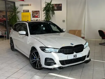 Used BMW 330e M Sport 2021 White Estate