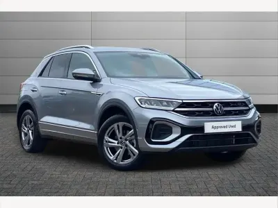 Used VW T-Roc Cabriolet R-line 150 HP (110 kW) 2025 Pyrite silver SUV