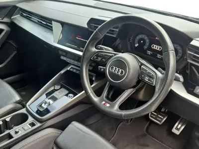Used Audi A3 Sportback S-Line 110 HP (80 kW) 2023 Blue Hatchback