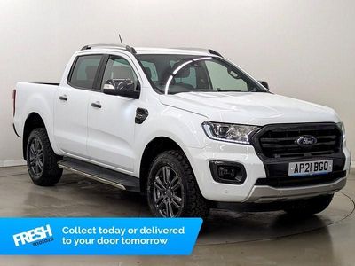Used Ford Ranger Wildtrack 2021 Frozen white (solid paint) Pickup
