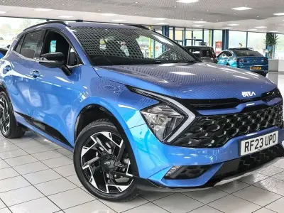 Used Kia Sportage GT-Line 261 HP (191 kW) 2023 Blue SUV