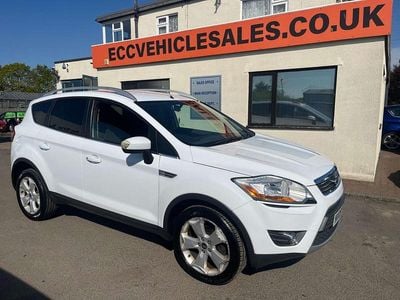 Usado Ford Kuga Zetec 136 HP (100 kW) 2009 Branco SUV